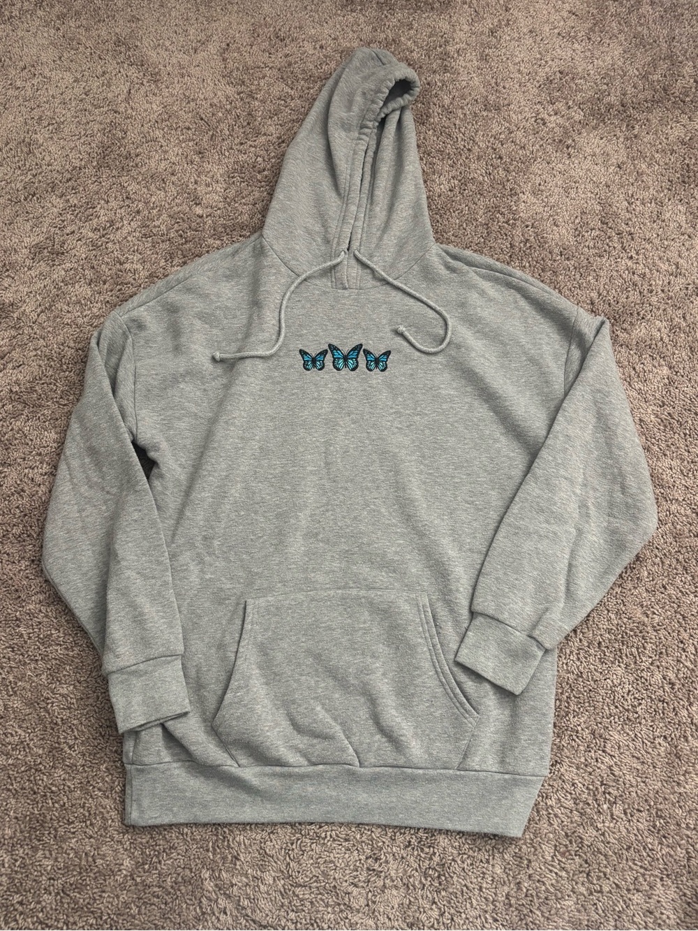 🌸 4 for $10 🌸 Rue21 Gray Boyfriend Hoodie